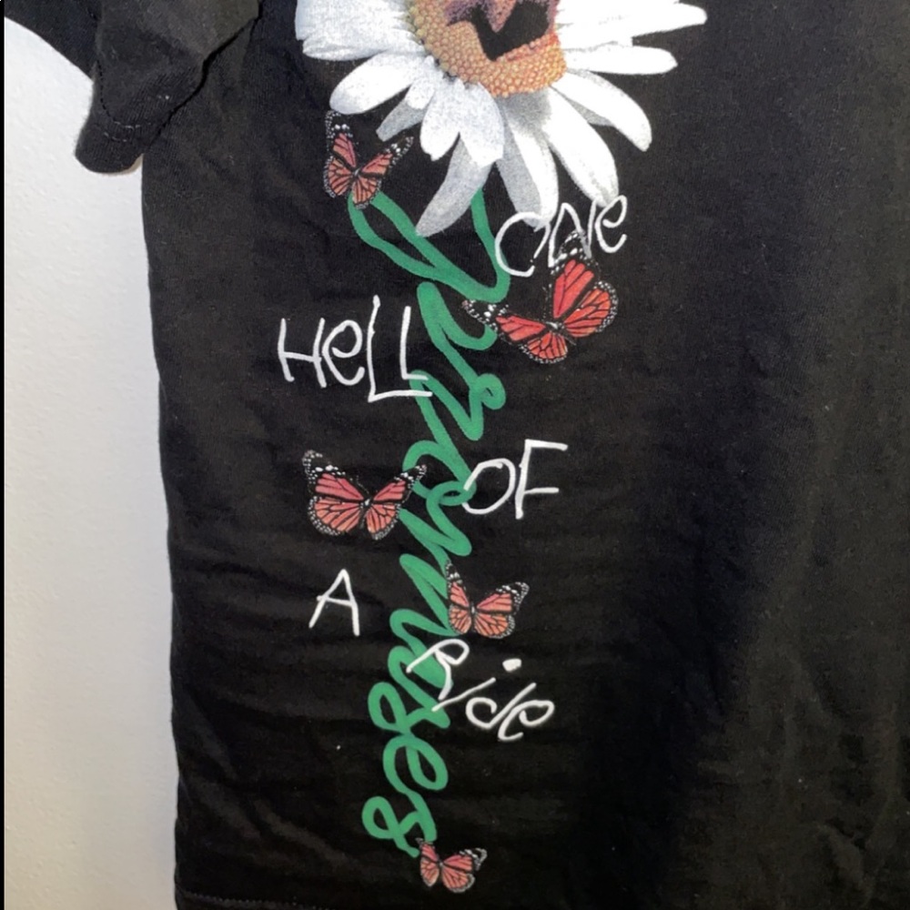 NWOT Broken Promises Emotional Rollercoaster Graphic Tee - Picture 5 of 13